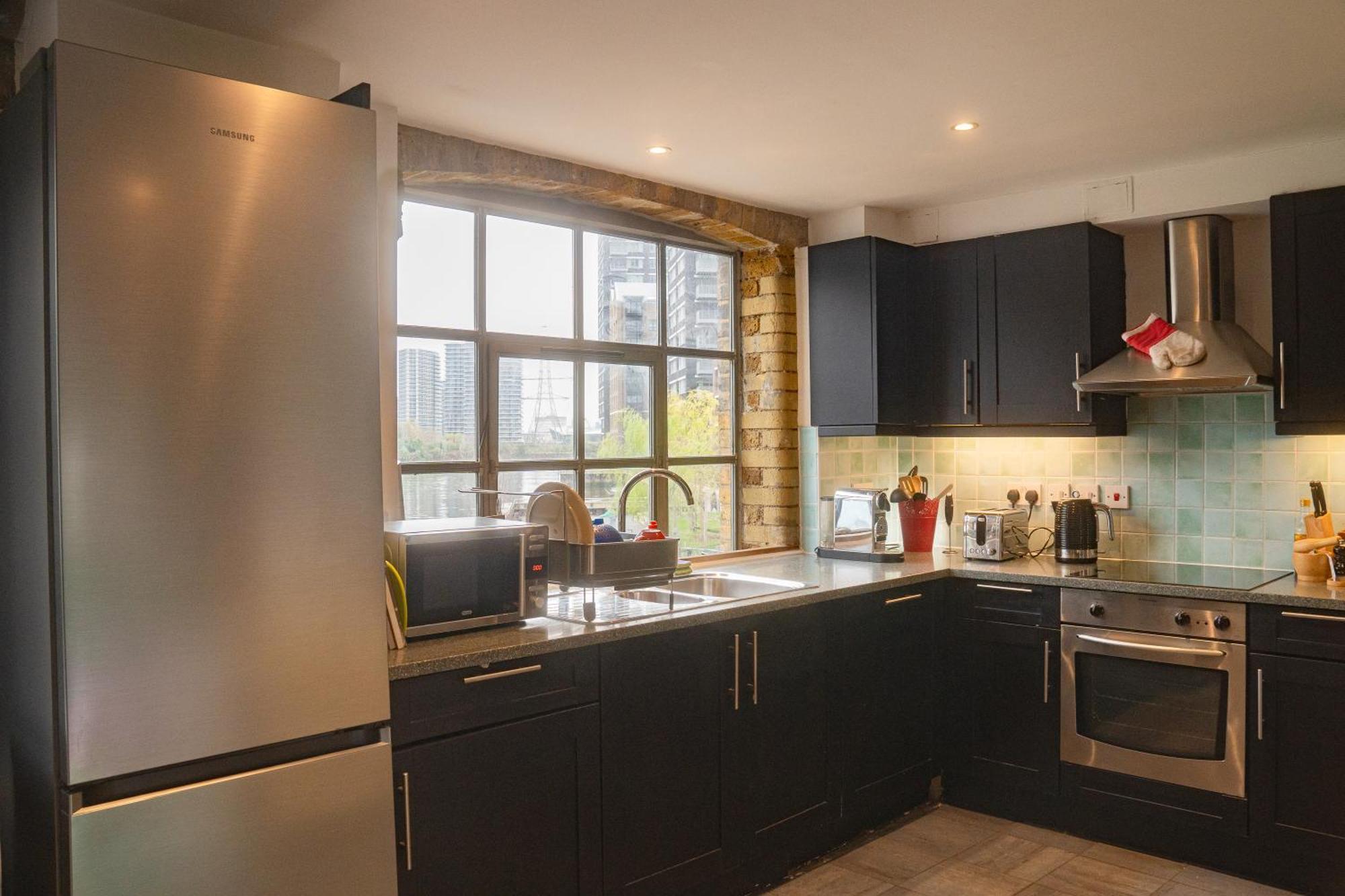 Loft Style Apartment Near O2, Abba Voyage, Excel London Ngoại thất bức ảnh
